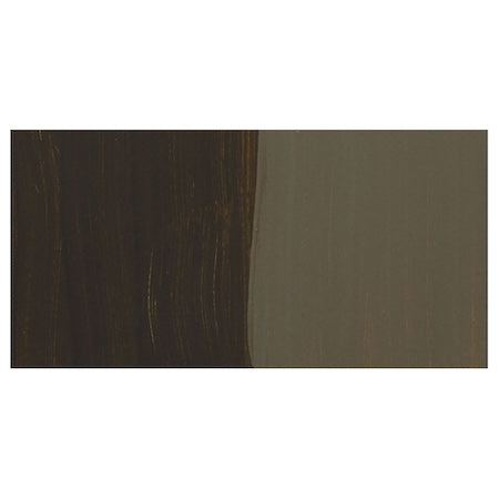 Two-tone brown color swatch