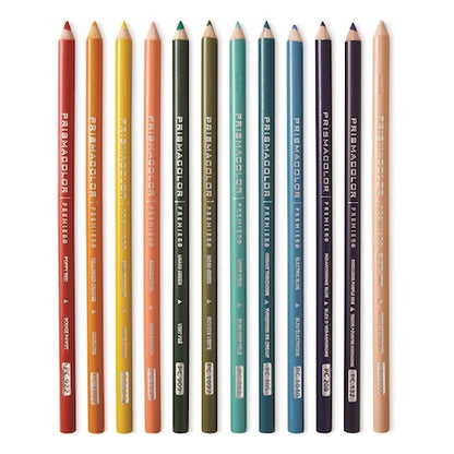 Prismacolor Premier Thick Core Colored Pencil Set, 12-Colors, Under The Sea