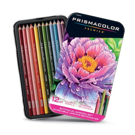 Prismacolor 12 Colored Pencils Botanical Garden Set