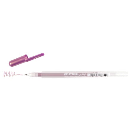 Sakura Gelly Roll Gold Shadow Pen, Lavender