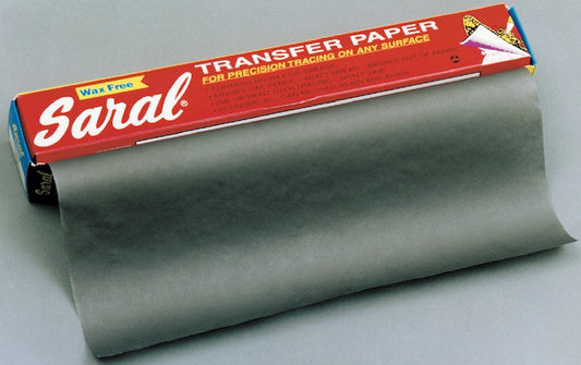 Saral Transfer Paper, Graphite Black, 12 in x 12 ft. Roll