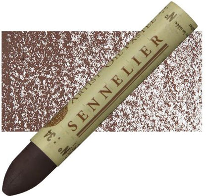 sennelier oil pastel 5ml burnt umber