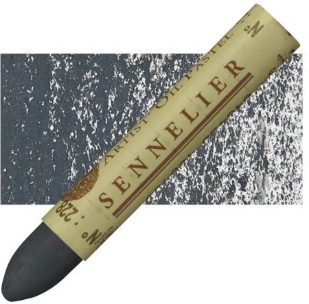 sennelier oil pastel 5ml charcoal