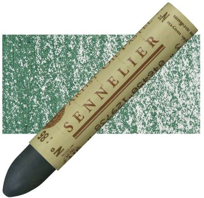 sennelier oil pastel 5ml chrome green medium