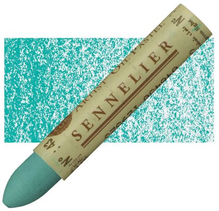 sennelier oil pastel 5ml cobalt green light