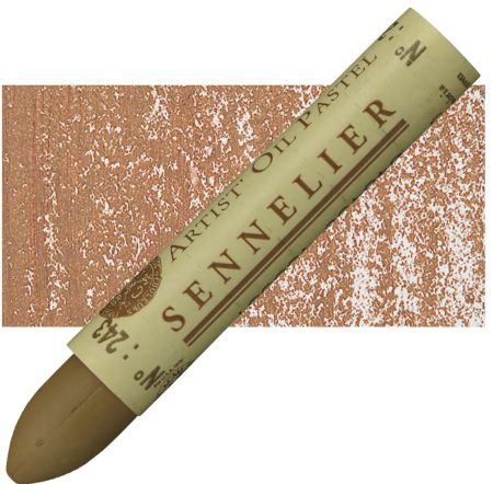 sennelier oil pastel 5ml earth brown