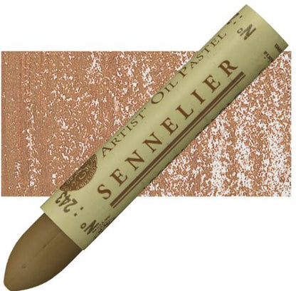 sennelier oil pastel 5ml earth brown