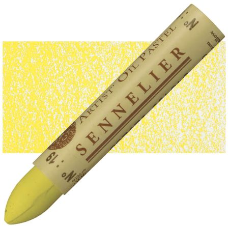 sennelier oil pastel 5ml lemon yellow