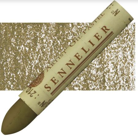 sennelier oil pastel 5ml olive brown