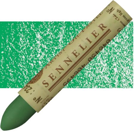 sennelier oil pastel 5ml permanent green light