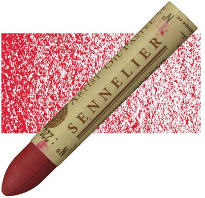 sennelier oil pastel 5ml permanent intense red