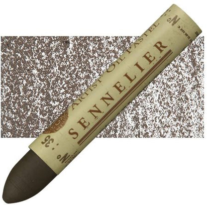 sennelier oil pastel 5ml raw umber
