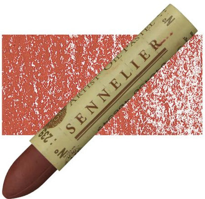 sennelier oil pastel 5ml red brown