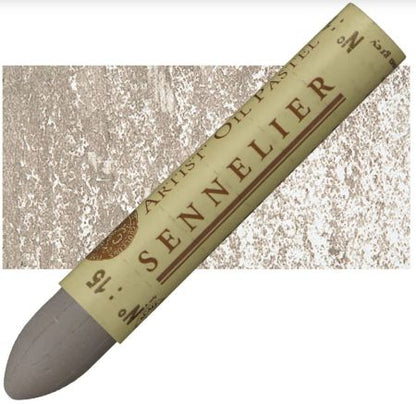 sennelier oil pastel 5ml reddish brown gold