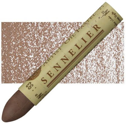sennelier oil pastel 5ml sennelier brown light