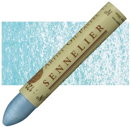 sennelier oil pastel 5ml transparent blue