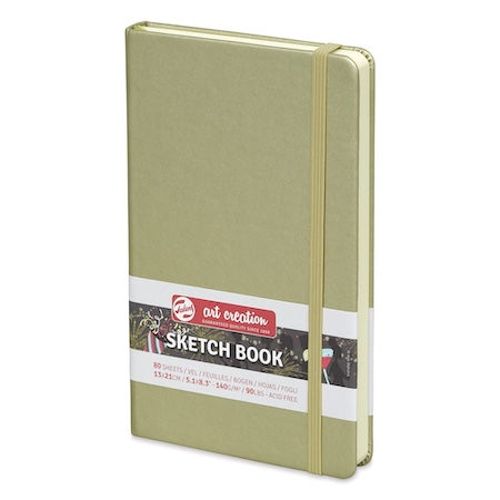 Sketch book with a visible brand label on a white background