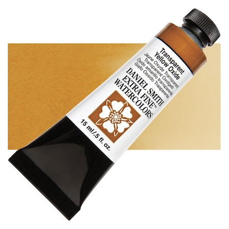 Daniel Smith Extra Fine Watercolor - Transparent Yellow Oxide, 15 ml Tube