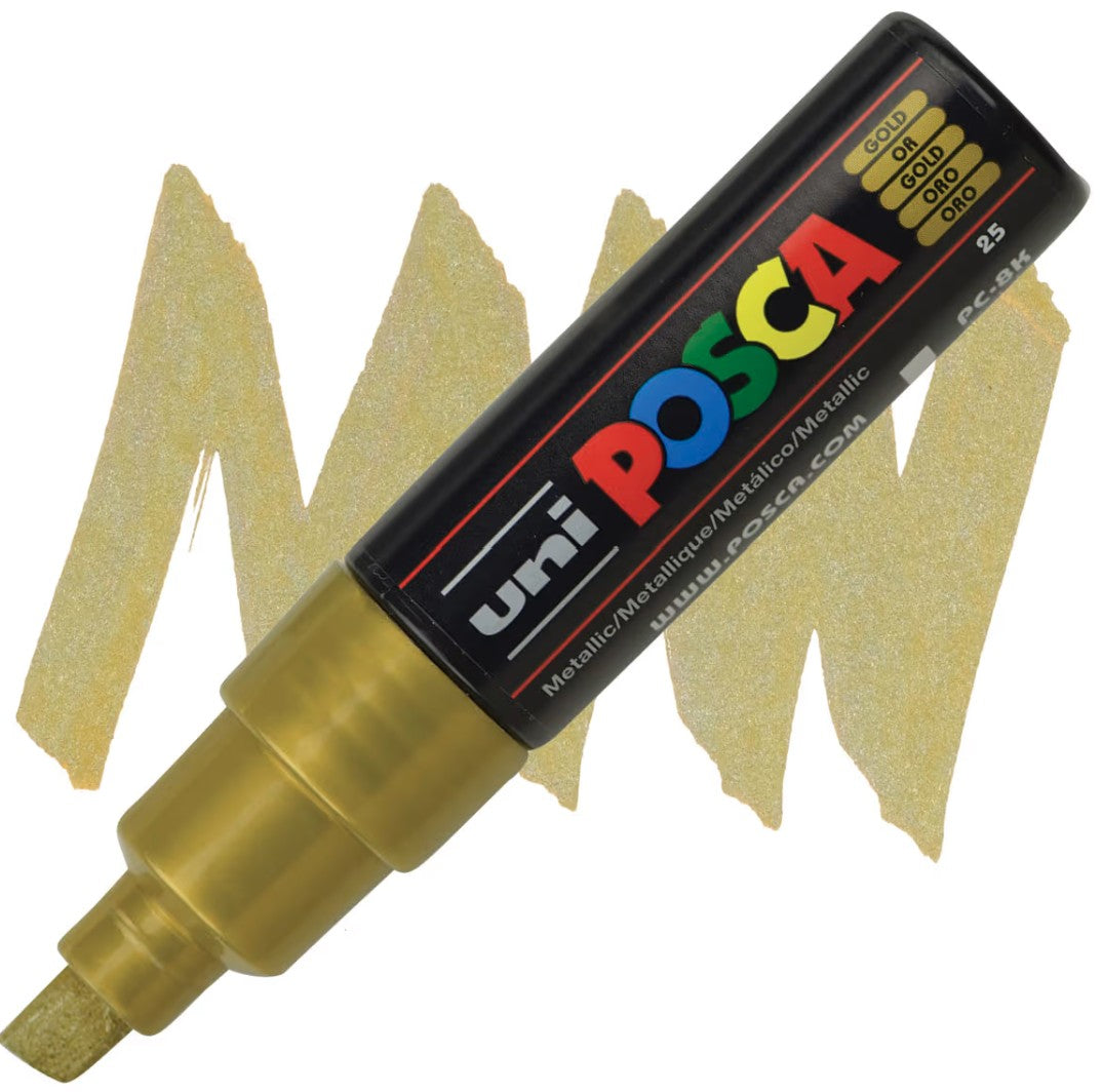 posca pc 8k marker gold