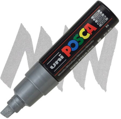 posca pc 8k marker silver
