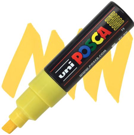 posca pc 8k marker straw yellow