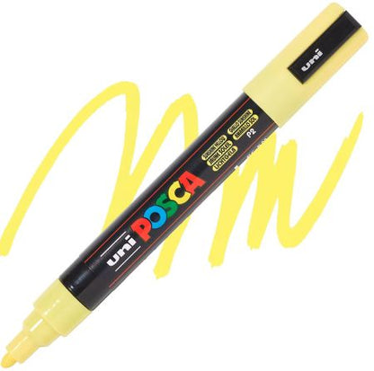 posca pc 5m marker medium bullet tip sunshine yellow
