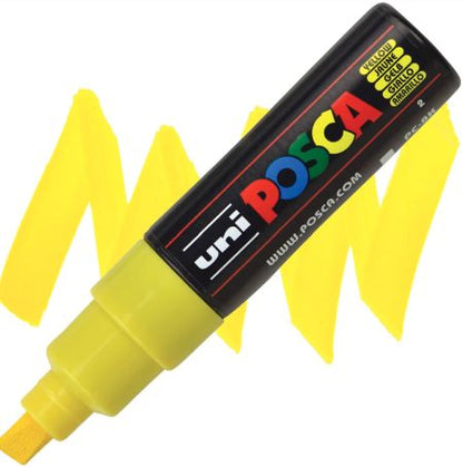 posca pc 8k marker yellow