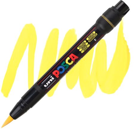 posca pcf 350 marker yellow