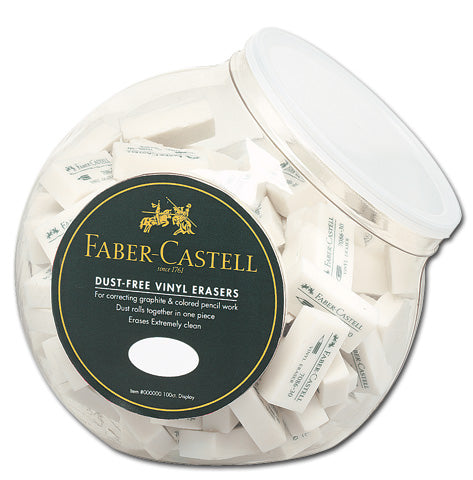 Faber Castell White Vinyl Eraser