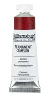 Flinn Beaman Permanent Crimson paint tube on a white background