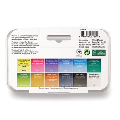Cotman Watercolor Field Box Set by Winsor & Newton