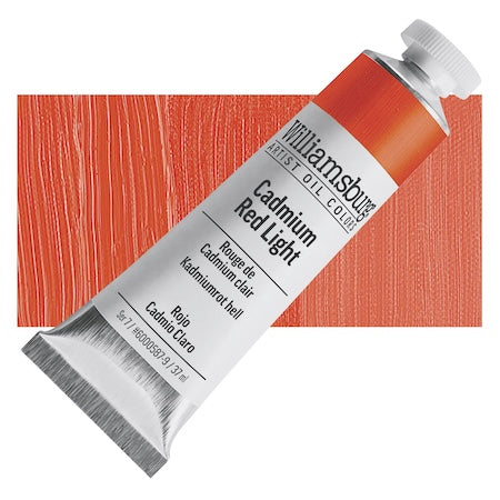 Williamsburg Handmade Oil Paints - Cadmium Red Light