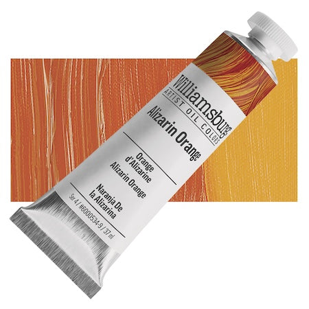 Williamsburg Handmade Oil Paint - Alizarin Orange