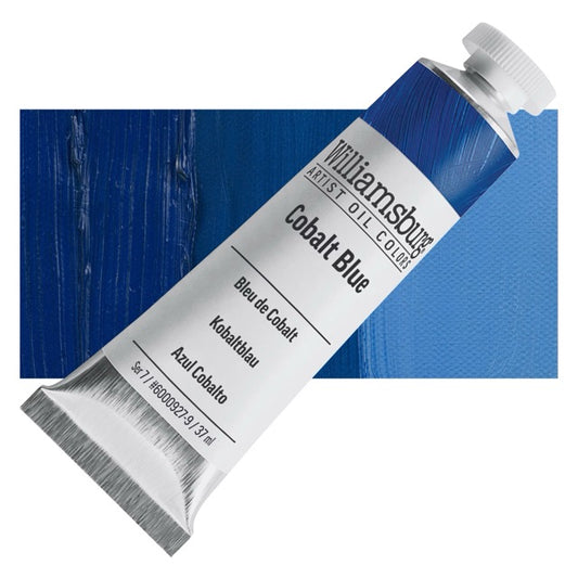 Williamsburg Handmade Oil Paint - Cobalt Blue, 37 ml tube