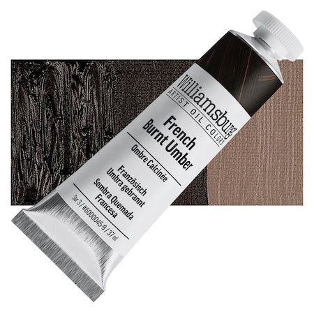 Williamsburg Handmade Oil Paint - French Burnt Umber