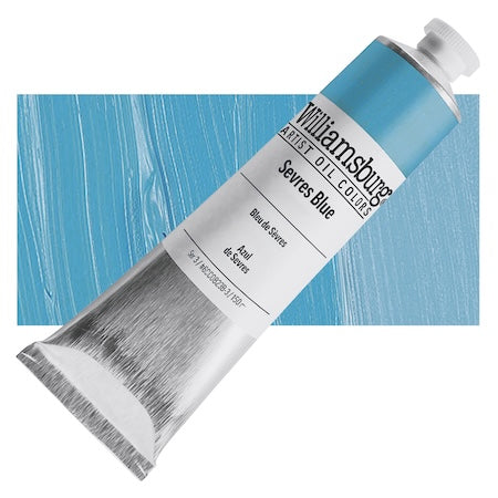 Williamsburg Handmade Oil Paint - Sevres Blue, 150 ml tube