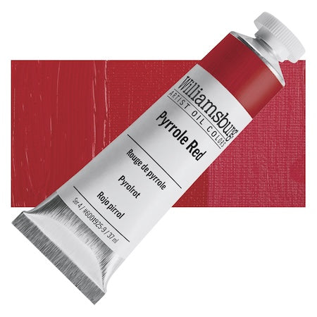 Williamsburg Handmade Oil Paints - Pyrrole Red
