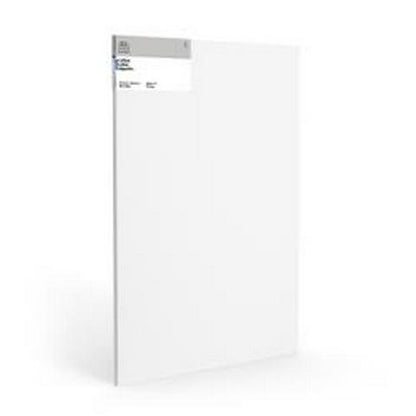 White refrigerator on a white background