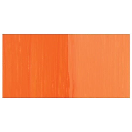 Two orange color swatches on a white background