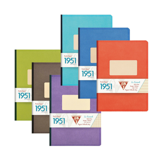 Clairefontaine 1951 Cloth Notebook -Assortment - 5.75 x 8.25