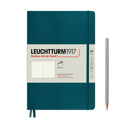 LEUCHTTURM1917 Medium A5 Notebook – Hardcover & Softcover