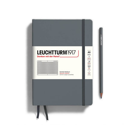 LEUCHTTURM1917 Medium A5 Notebook – Hardcover & Softcover