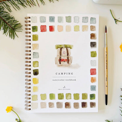 Watercolor Workbooks By Emily Lex Studio  — practice lessons, exercises and study projects