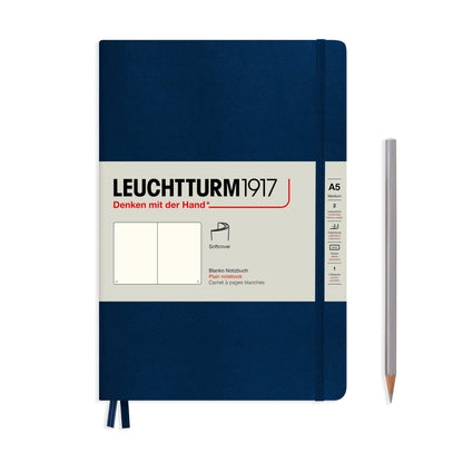 LEUCHTTURM1917 Medium A5 Notebook – Hardcover & Softcover
