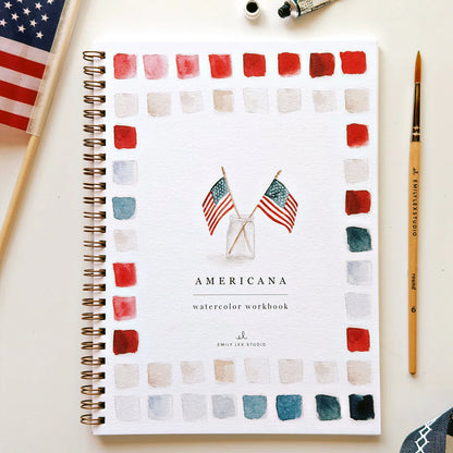 Watercolor Workbooks By Emily Lex Studio  — practice lessons, exercises and study projects