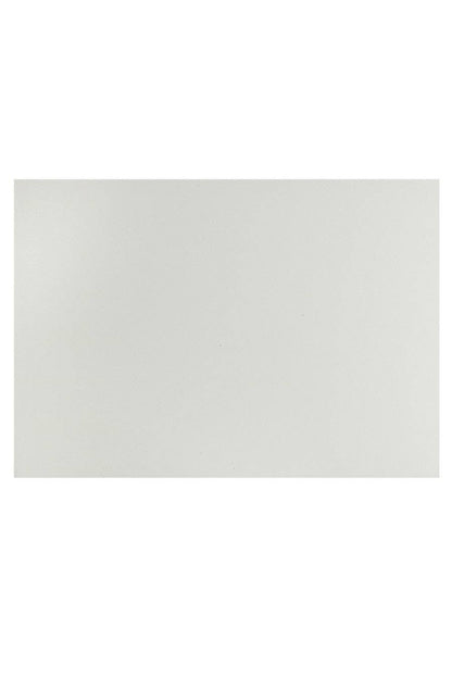 Rectangular white board on a white background
