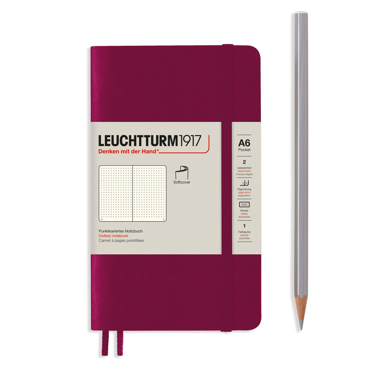 LEUCHTTURM1917 Pocket Notebook A6 – Hardcover & Softcover