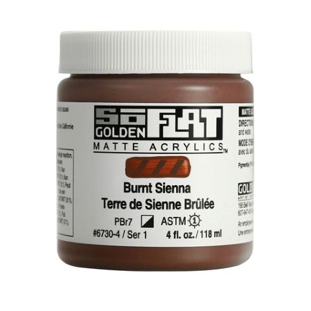 Golden SoFlat Matte Acrylic Paint, Professional Matte Acrylics for Artists