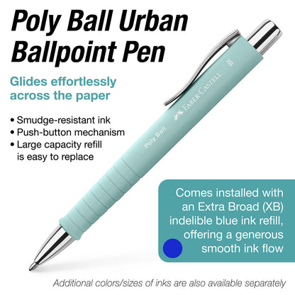 Poly Gift Tin Fountain Pen and Ballpoint Set