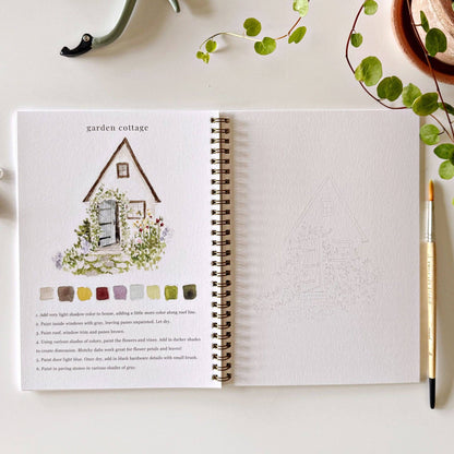 Watercolor Workbooks By Emily Lex Studio  — practice lessons, exercises and study projects